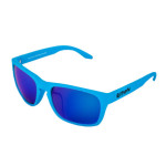 ICO117 LENTE VIOLA - FRAME BLU FLUO
