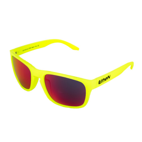 ICO120 LENTE ROSSA - FRAME GIALLO FLUO