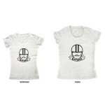 VINTAGE STYLE WHITE BLACK