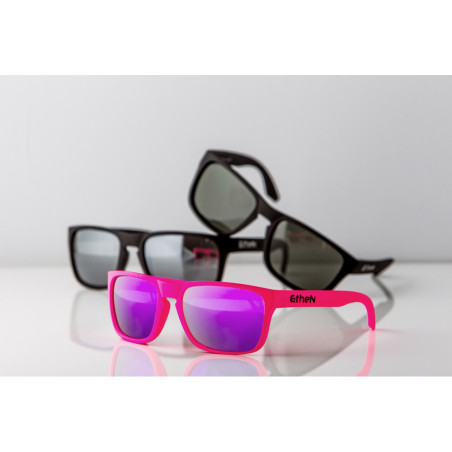 ICO117 LENTE VIOLA - FRAME BLU FLUO