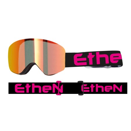 MAG14 - Red Mirror Lens Cat.2 Goggles with Magnets | Ethen.eu