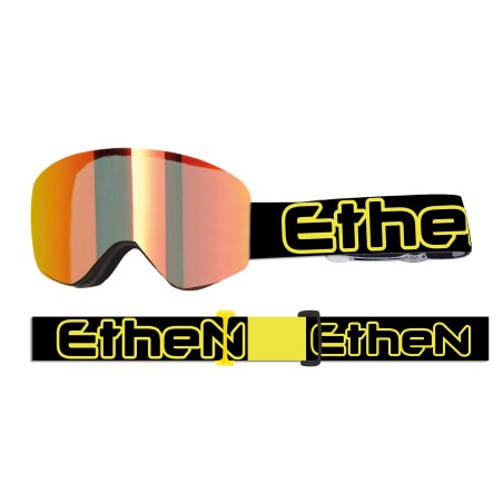 MAG16 - Red Mirror Lens Cat.2 Goggles with Magnets | Ethen.eu