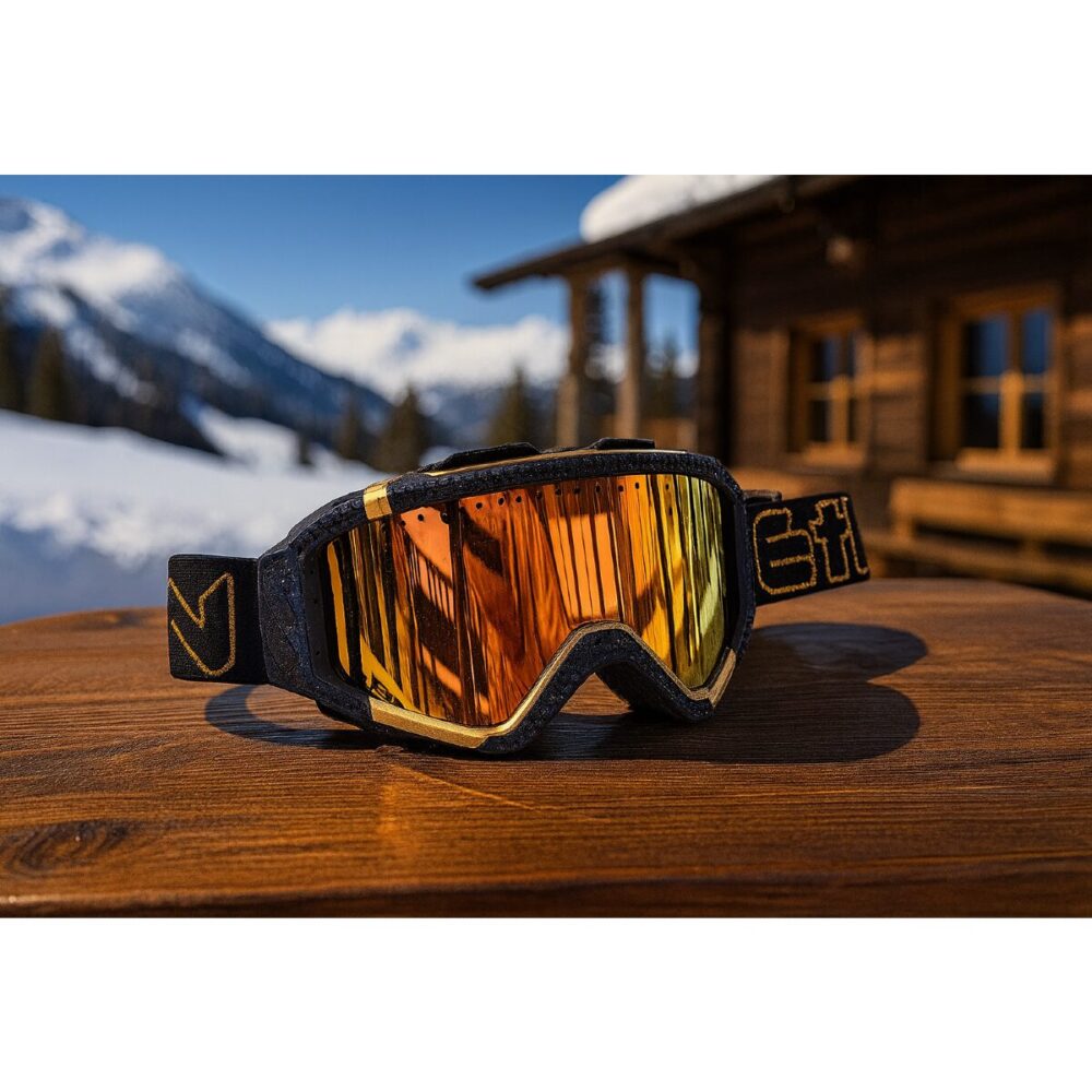 MACHERA SCI MODELLO CRISTAL CON LENTE SPECCHIATA