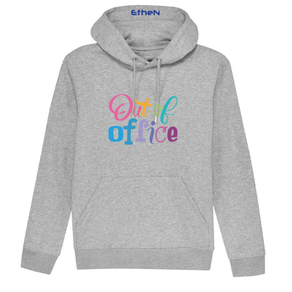FELPA UNISEX CON CAPPUCCIO - OUT OF OFFICE