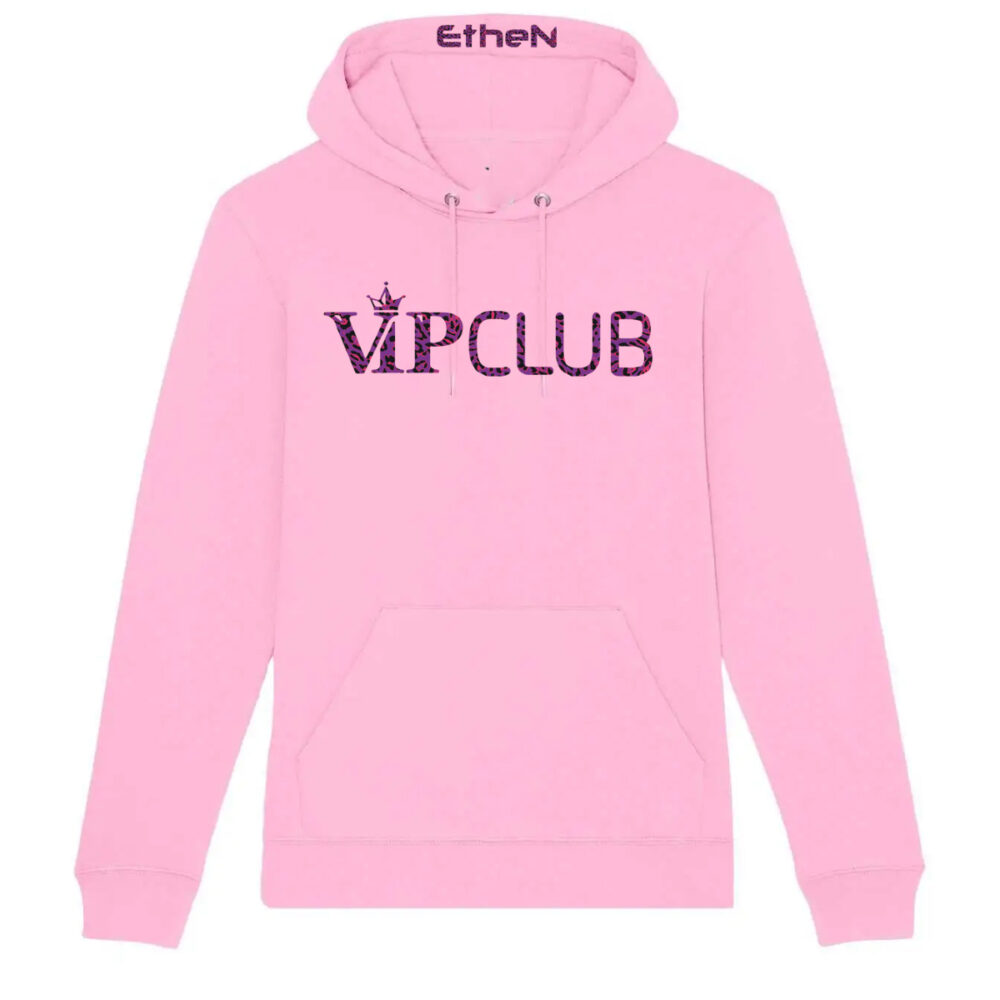 FELPA UNISEX CON CAPPUCCIO - VIP CLUB