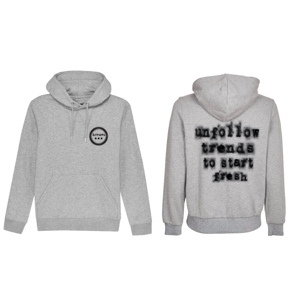 FELPA UNISEX CON CAPPUCCIO - UNFOLLOW