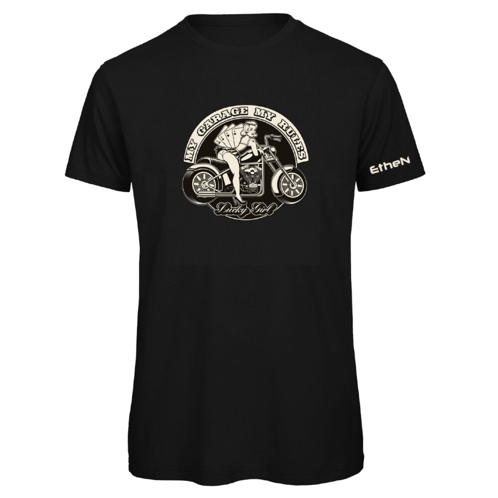 T-SHIRT MANICA CORTA UNISEX - MY GARAGE MY RULES