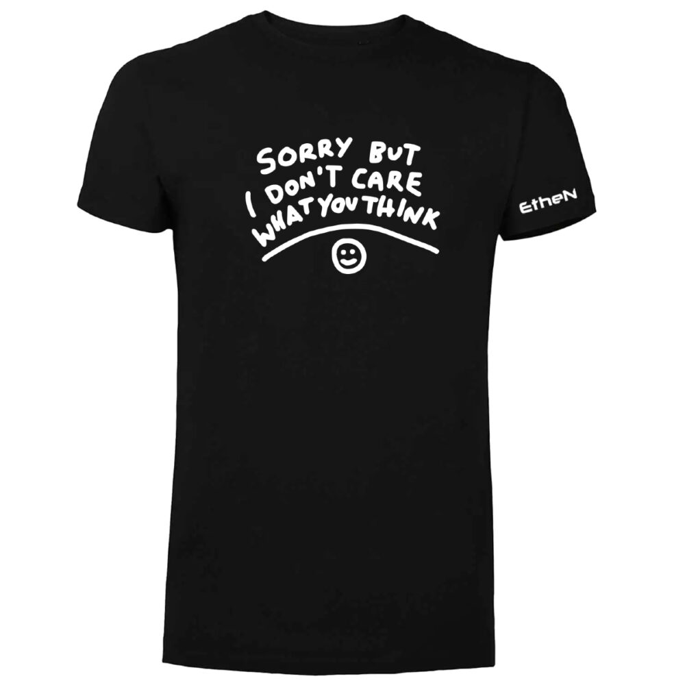 T-SHIRT MANICA CORTA UNISEX - I DON'T CARE