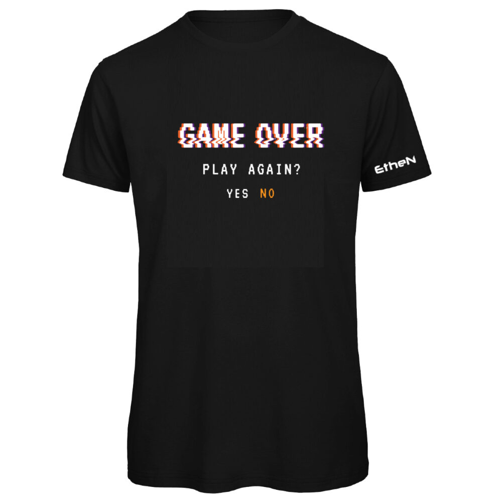 T-SHIRT MANICA CORTA UNISEX - GAME OVER