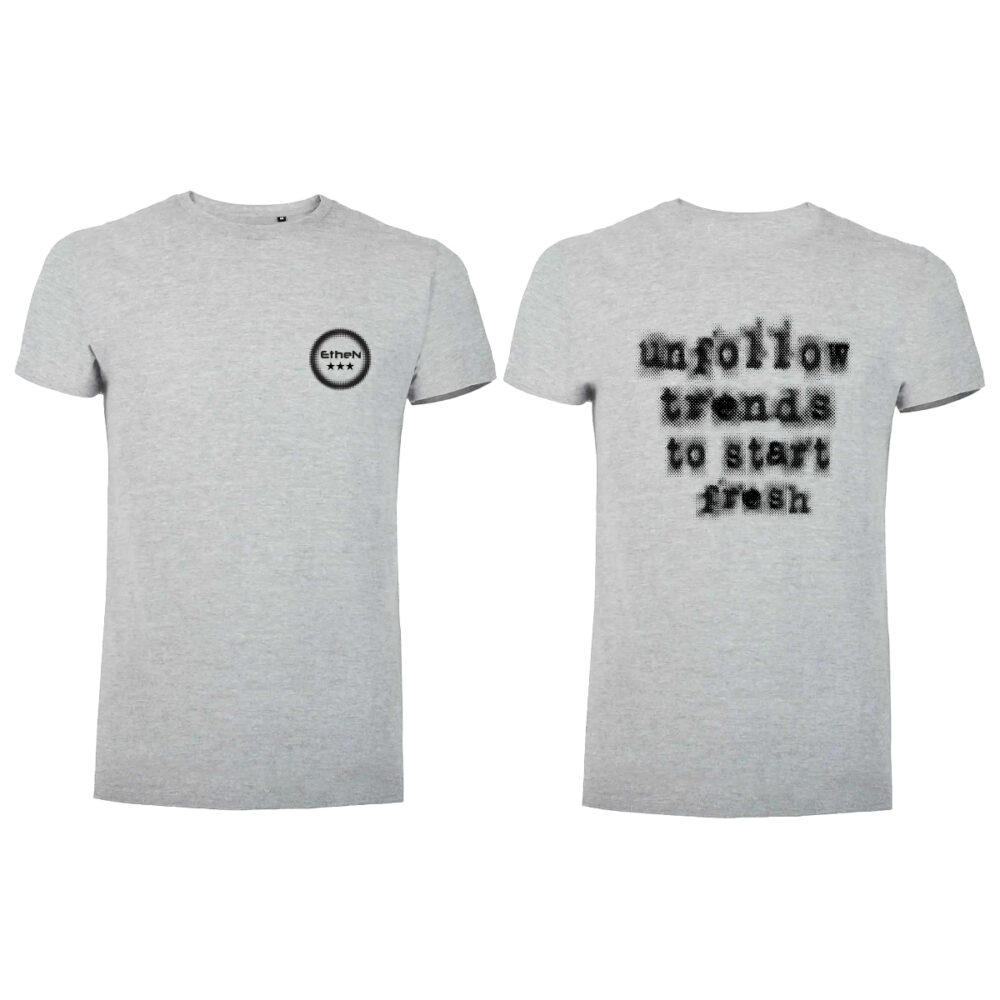 T-SHIRT MANICA CORTA UNISEX - UNFOLLOW TRENDS