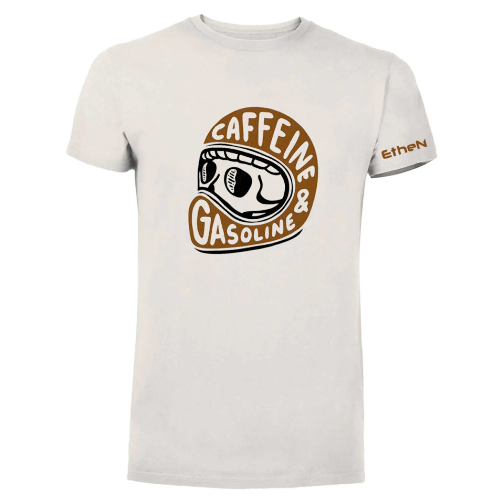 T-SHIRT MANICA CORTA UNISEX - CAFFEINE & GASOLINE